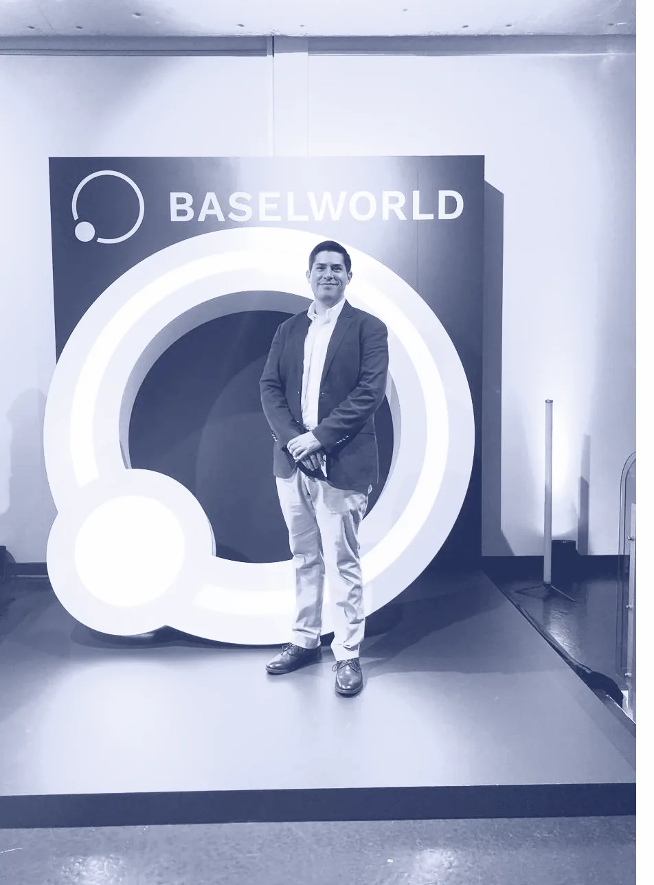 Alex Servin en Baselworld